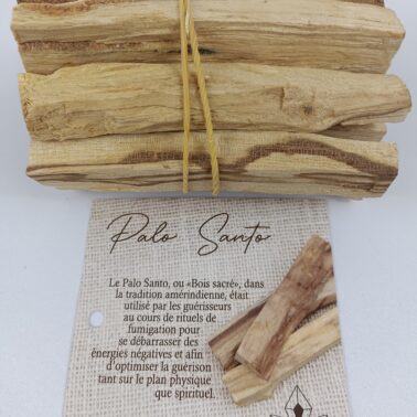 10 bâtonnets de Palo Santo véritable du Pérou – Bois Sacré Qualité A