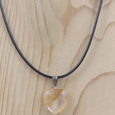 Collier pierre naturelle Quartz ferrugineux