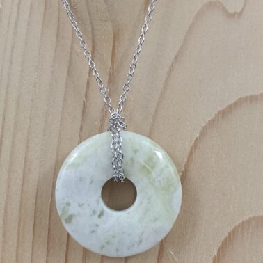 Collier Donut en Jade de Chine, provenance de Chine